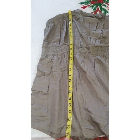 Jolie & Joy Women Khaki/ 100% Rayon/ Romper Size 1X - Picture 11 of 11